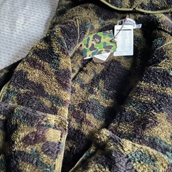 A Bathing Ape - 1st Camo Boa Wide Full Zip Hoodie Mens Style - Picture 5 of 16